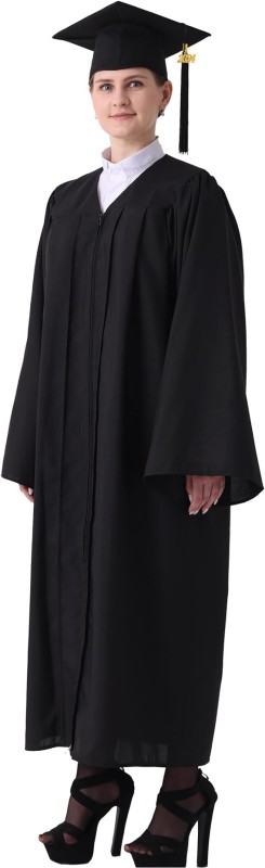 GraduatePro Matte Graduation Cap and Gown 2024 Set Bulk with Tassel for High School & College 12 Colors